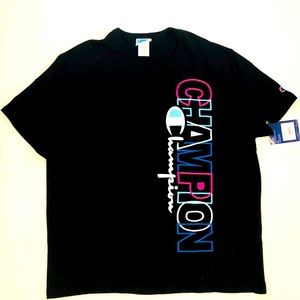 Champion LIFE Men's Heritage Block Logo